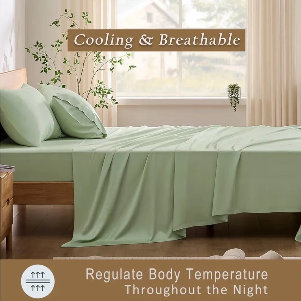 Luxury Cooling Sheet Set | 100% Viscose from Organically Grown Bamboo